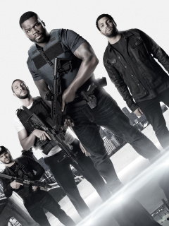 Sfondi Den of Thieves movie with 50 Cent, Oshea Jackson, Jr Pablo Schreiber 240x320