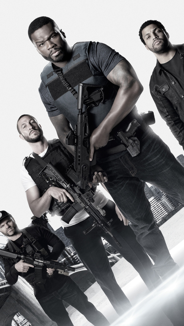 Das Den of Thieves movie with 50 Cent, Oshea Jackson, Jr Pablo Schreiber Wallpaper 640x1136