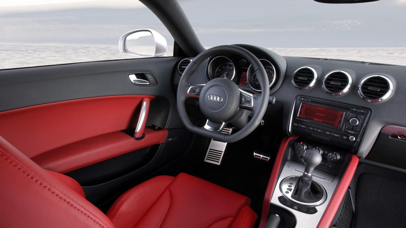 Screenshot №1 pro téma Audi TT 3 2 Quattro Interior 1366x768