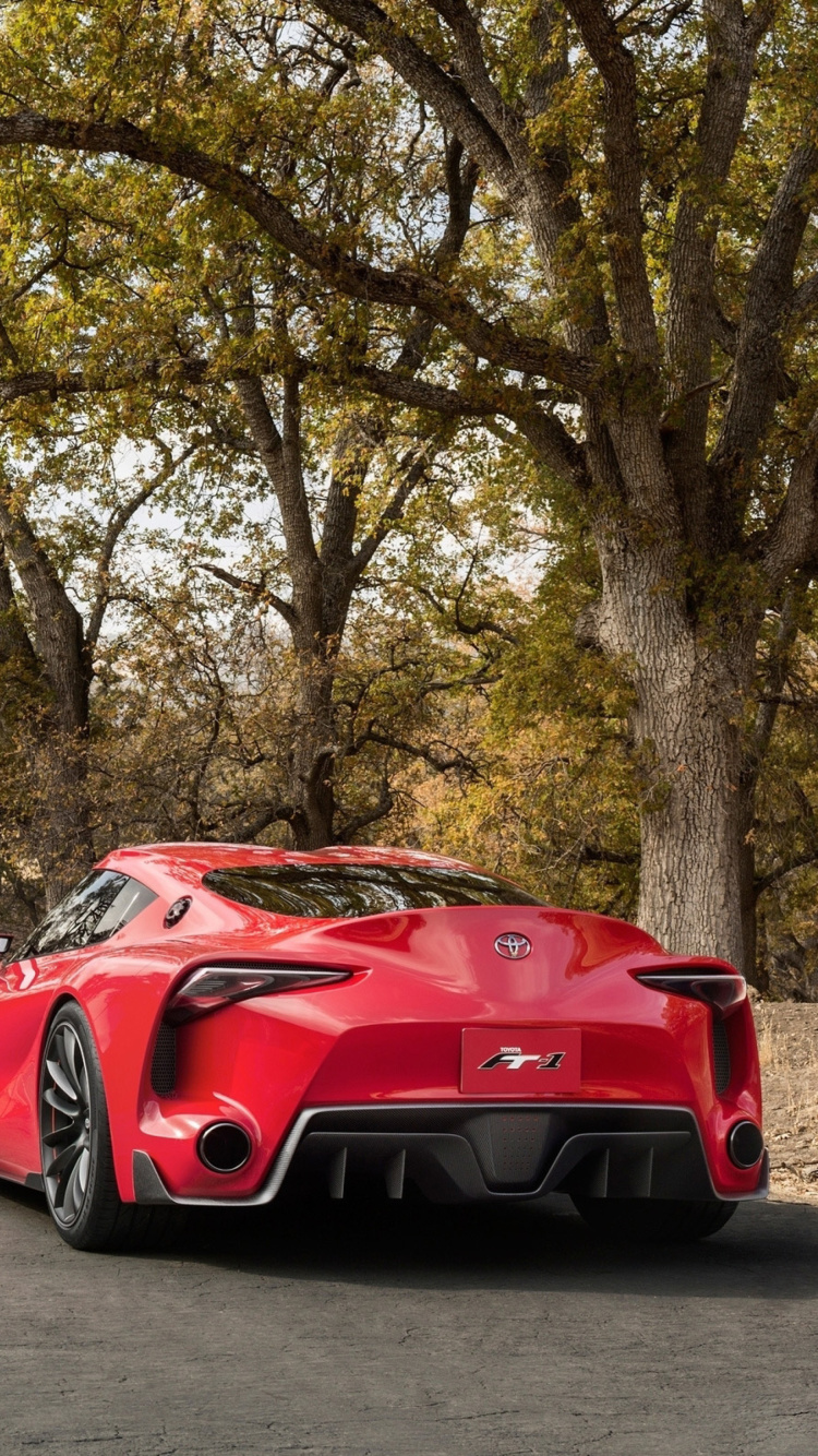 Das Toyota FT1 Wallpaper 750x1334