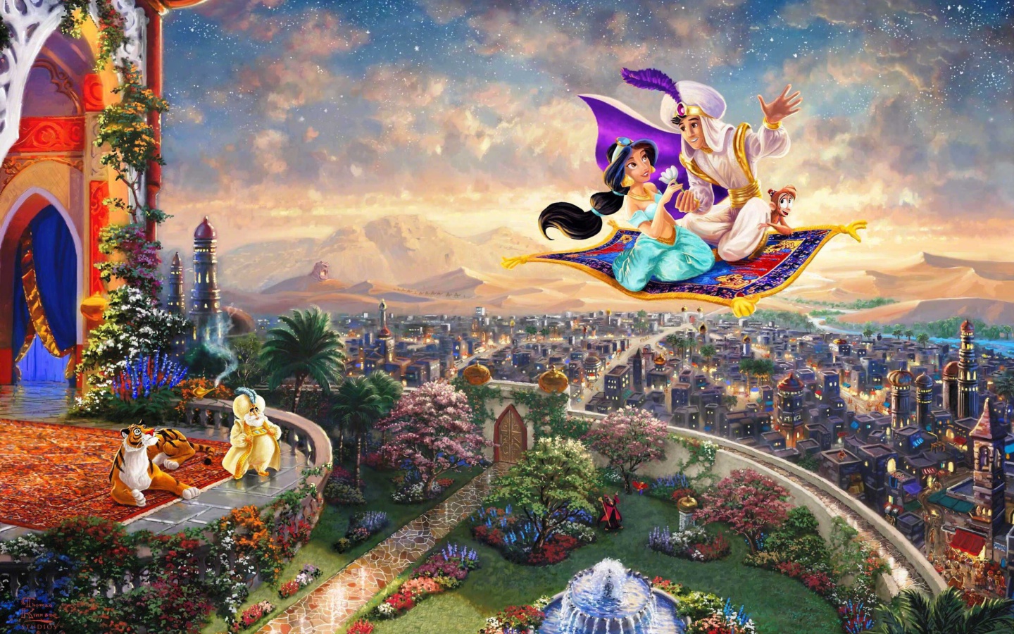 Screenshot №1 pro téma Aladdin 1440x900