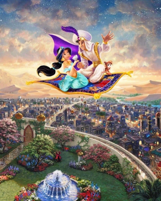 Aladdin - Obrázkek zdarma pro Nokia Asha 300