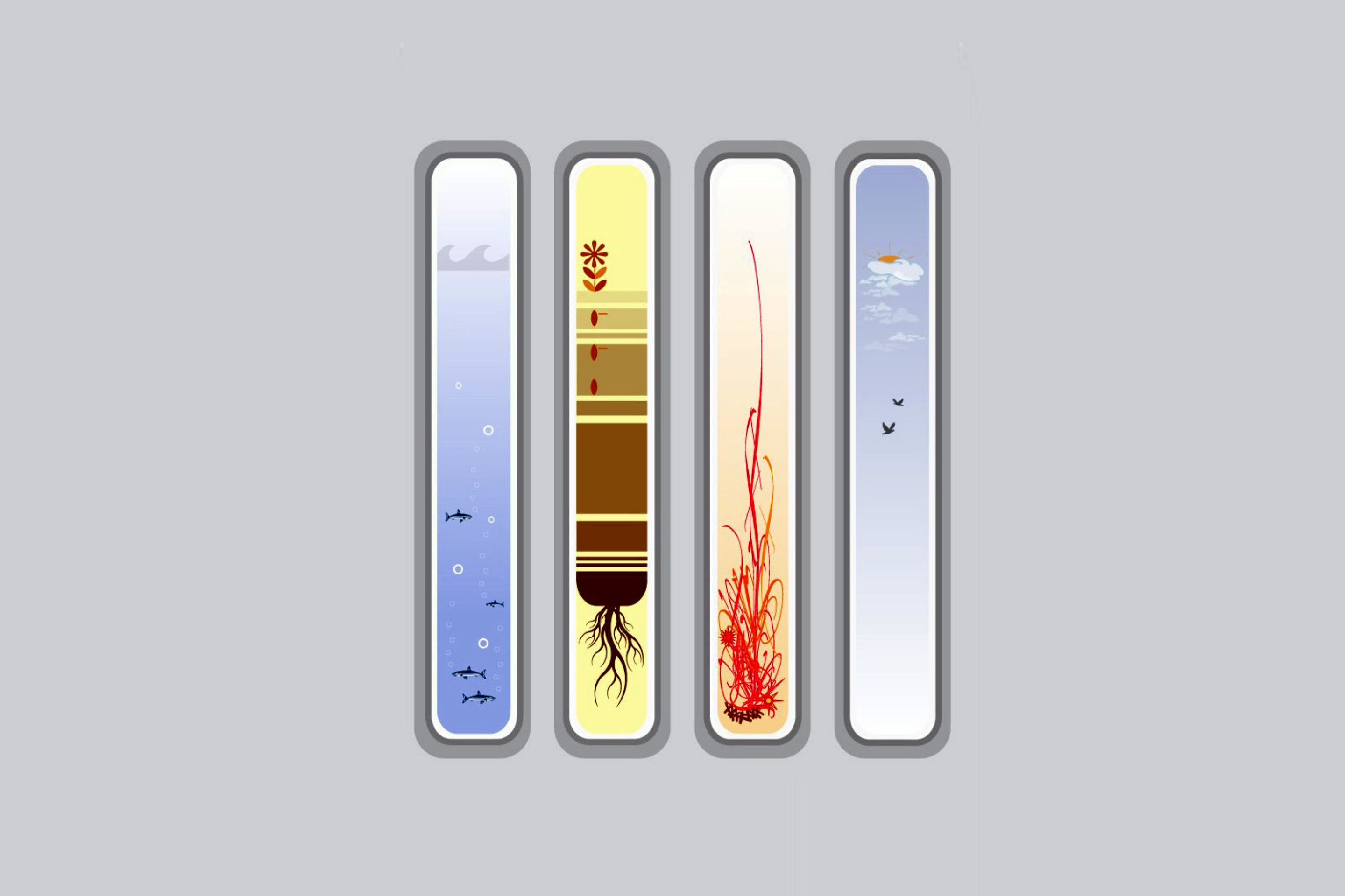 Das Four Elements Wallpaper 2880x1920