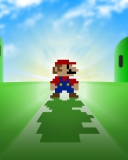Super Mario Video Game wallpaper 128x160