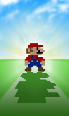 Обои Super Mario Video Game 240x400