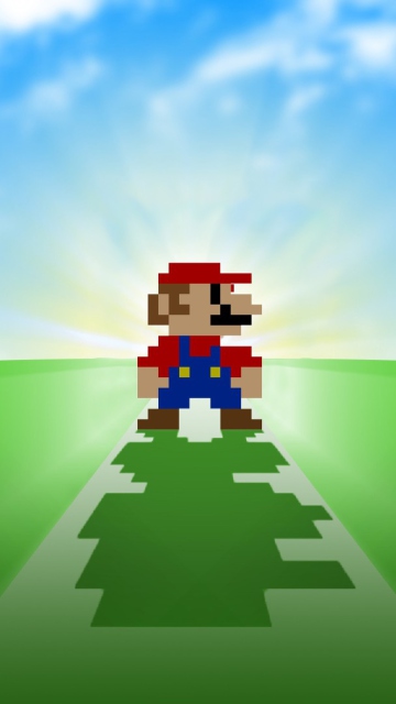 Super Mario Video Game wallpaper 360x640