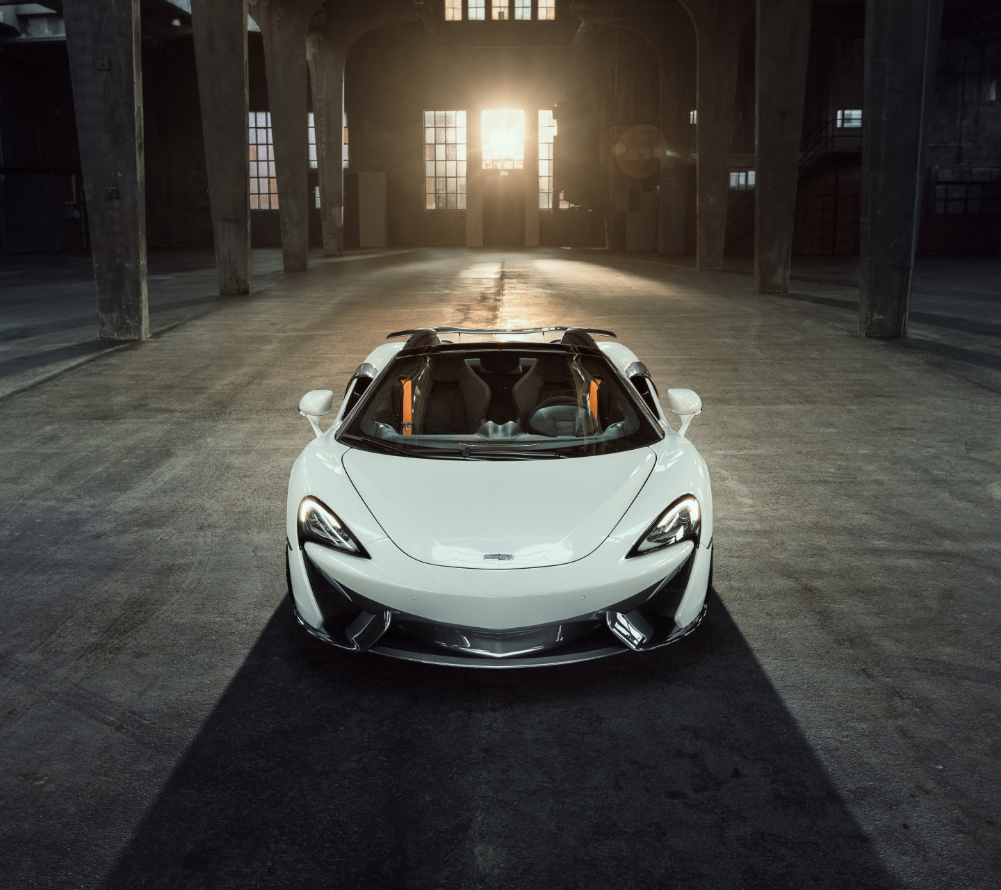 Обои Novitec McLaren 570S Spider 2018 1440x1280