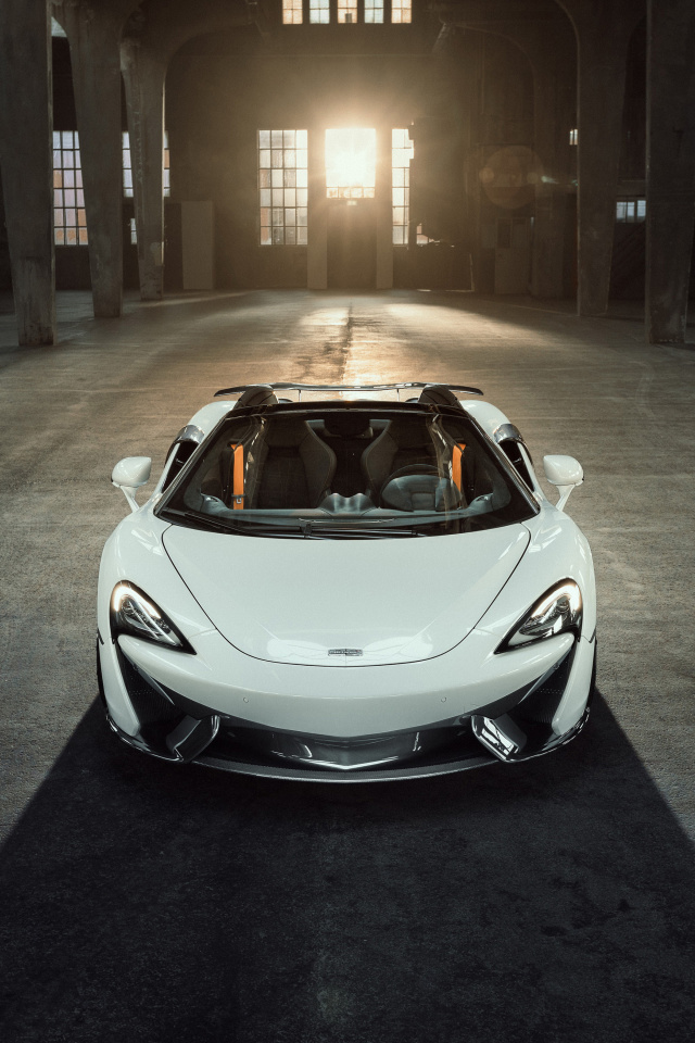 Das Novitec McLaren 570S Spider 2018 Wallpaper 640x960