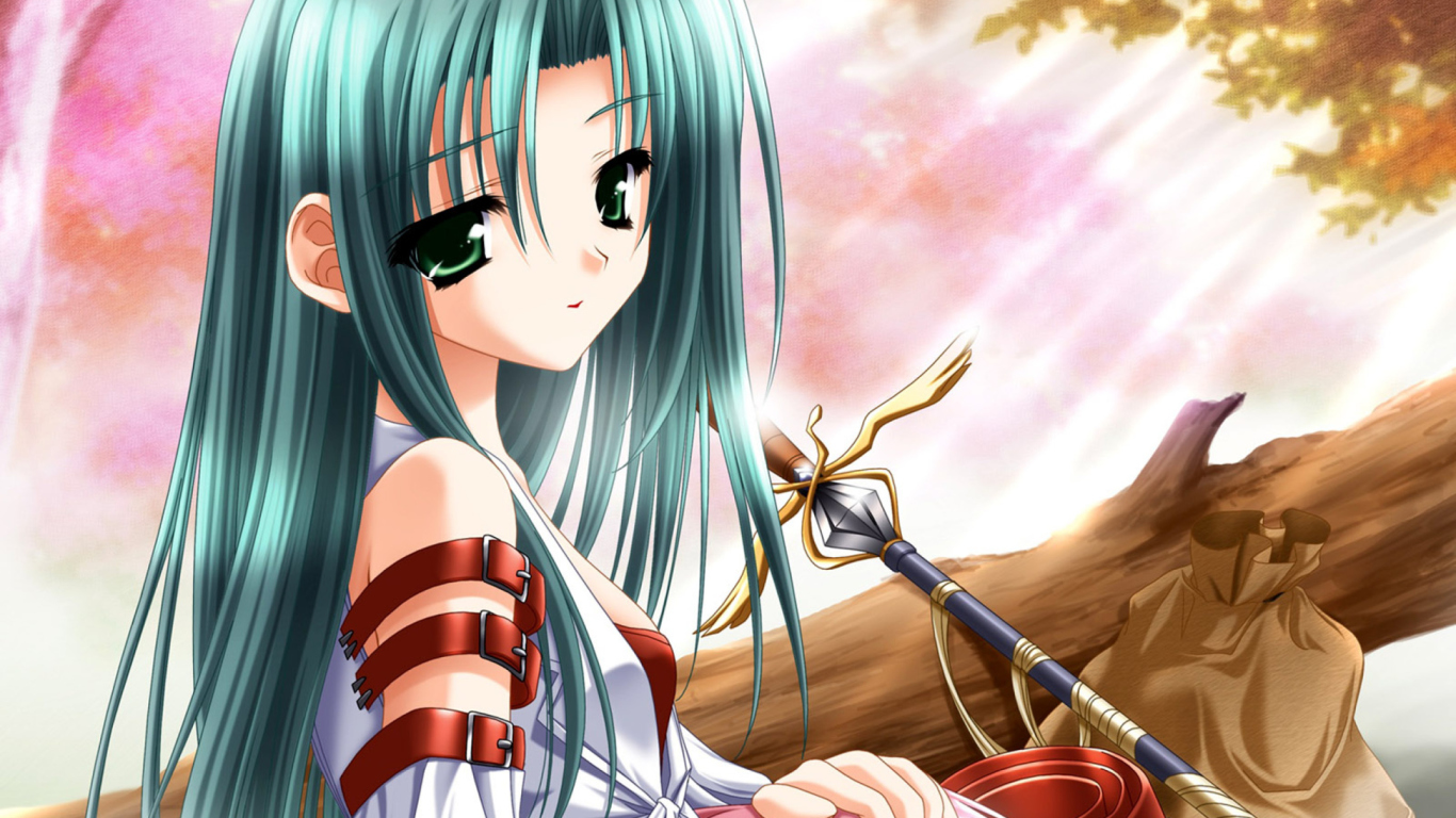 Anime Girl screenshot #1 1366x768