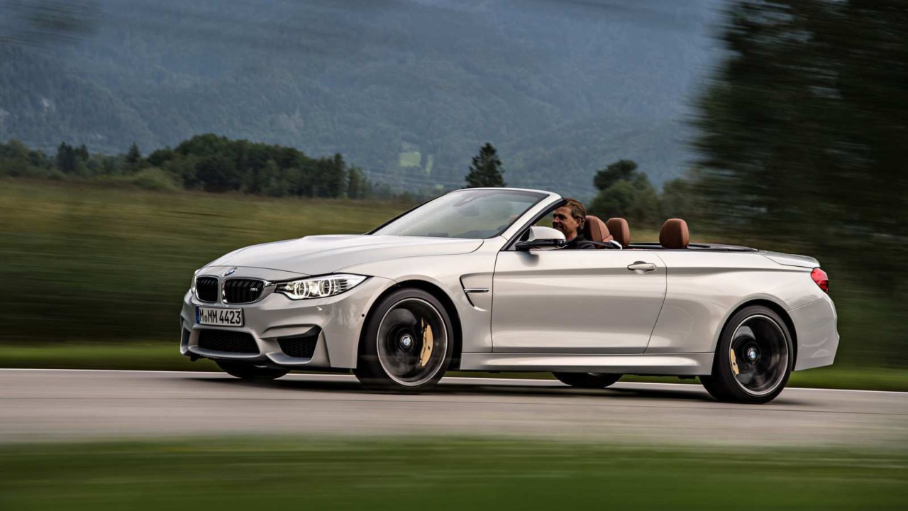 Fondo de pantalla BMW M4 Convertible 1280x720