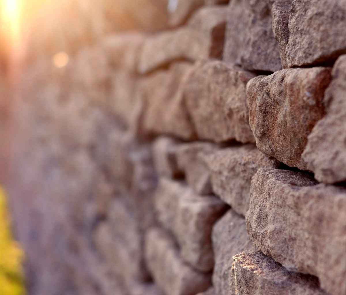 Macro Brick Wall Closeup wallpaper 1200x1024