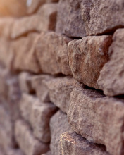 Screenshot №1 pro téma Macro Brick Wall Closeup 176x220
