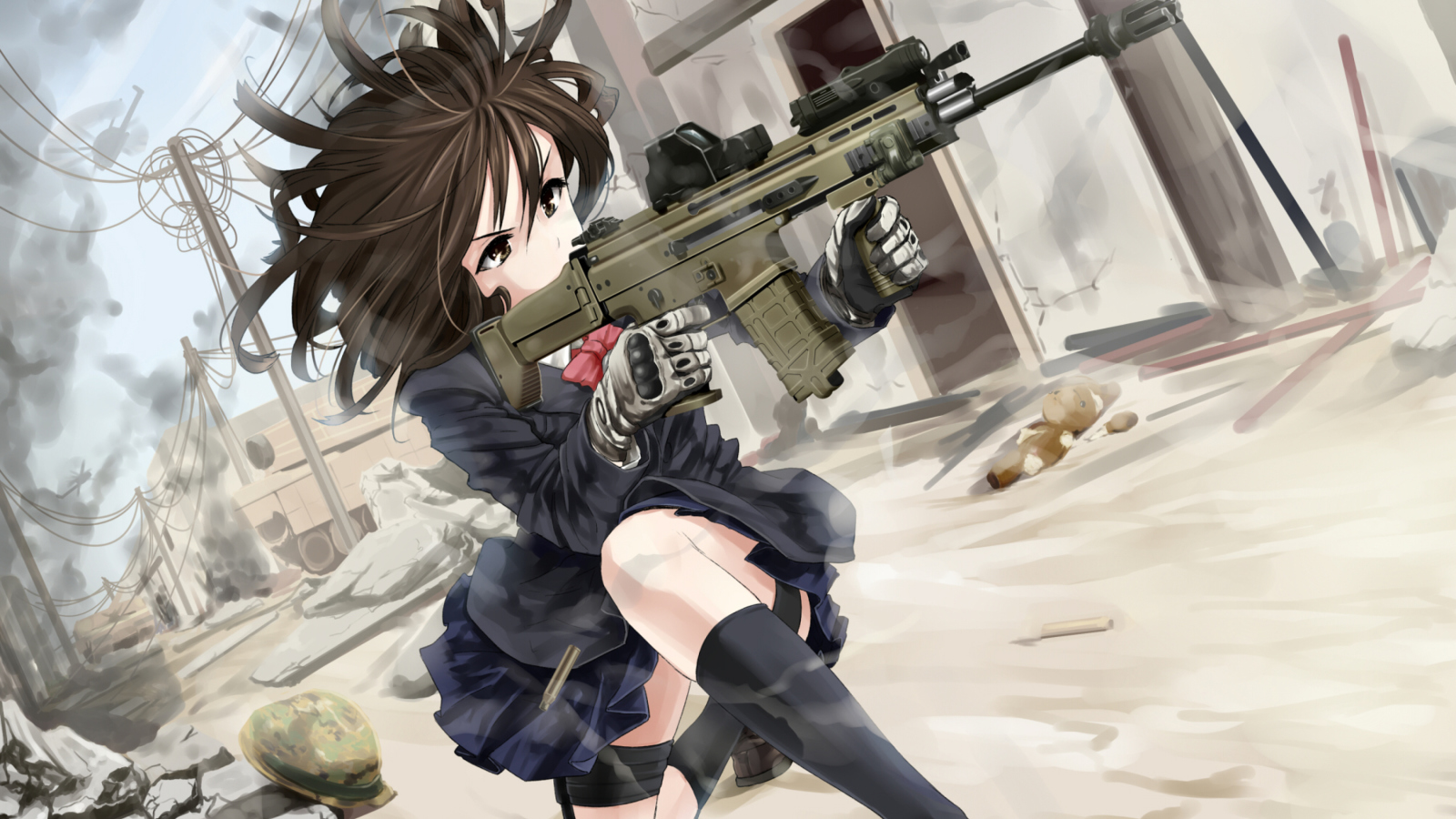 Anime Warrior Girl screenshot #1 1600x900