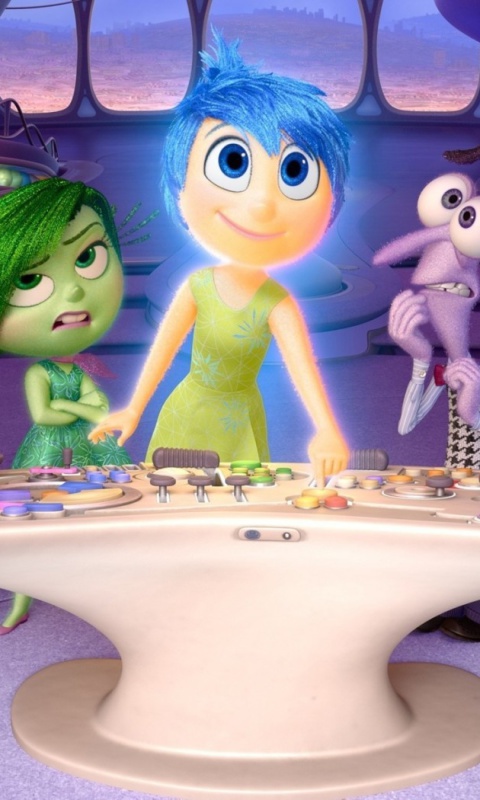 Inside Out, Riley Anderson wallpaper 480x800