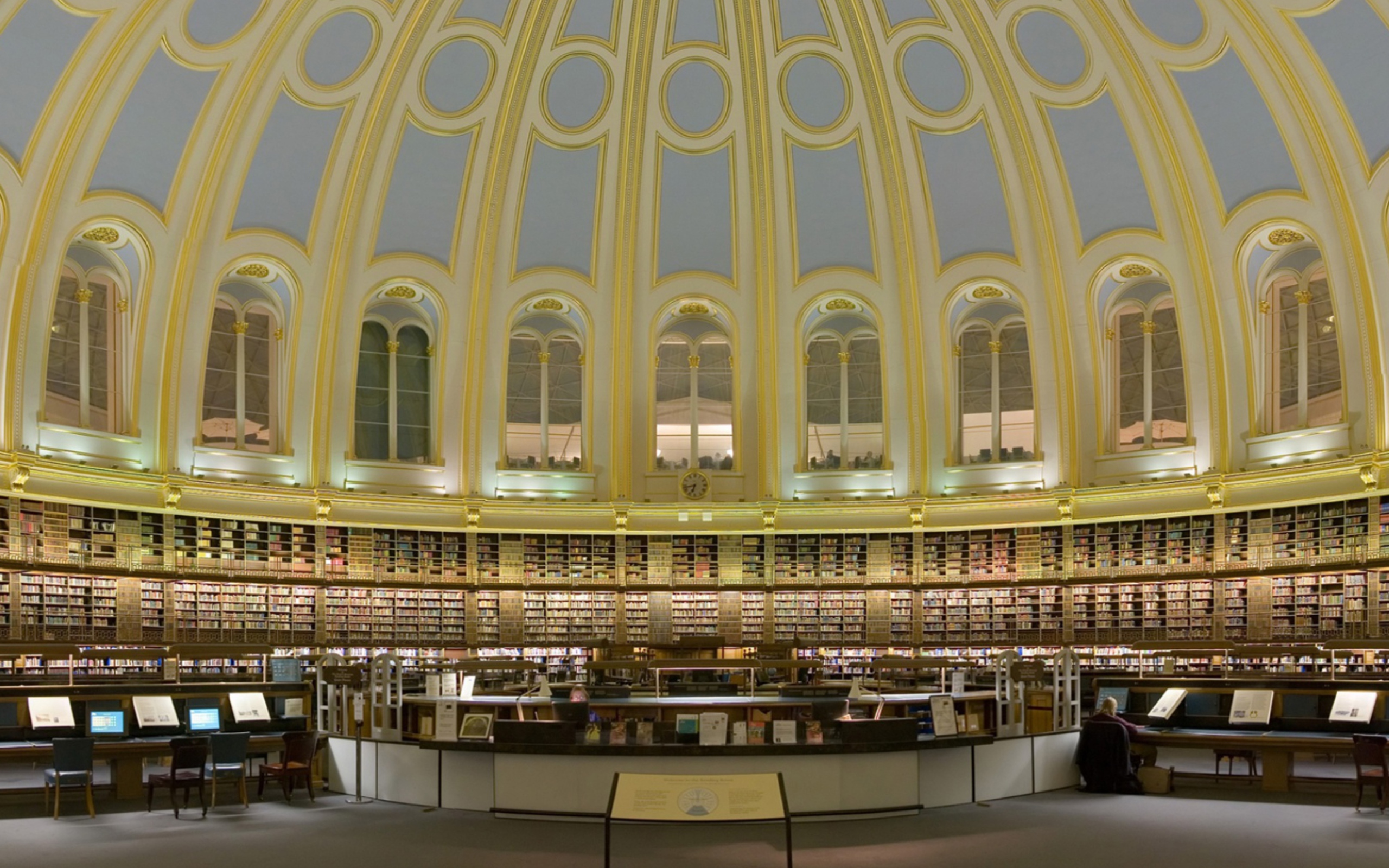Sfondi British Museum - Reading Room 2560x1600