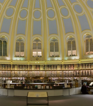 British Museum - Reading Room sfondi gratuiti per 480x640