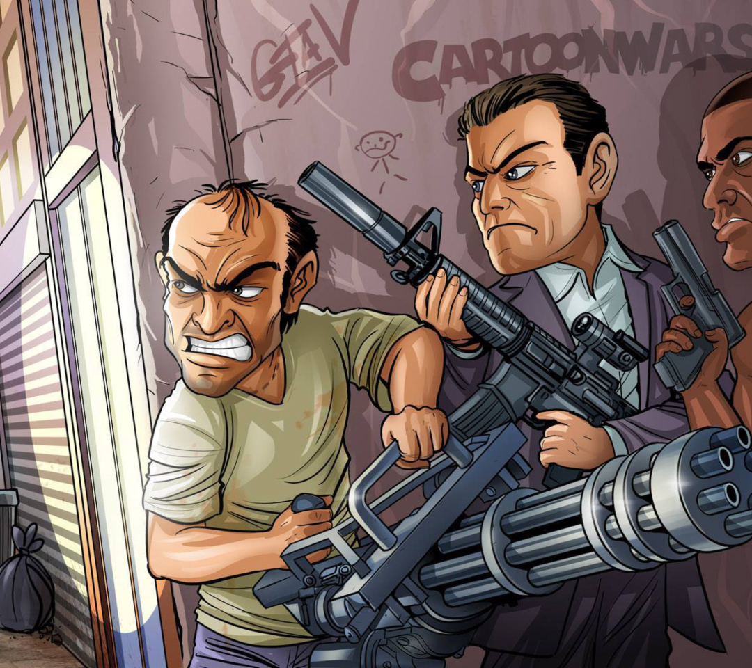 Screenshot №1 pro téma Grand Theft Auto V Gangsters 1080x960