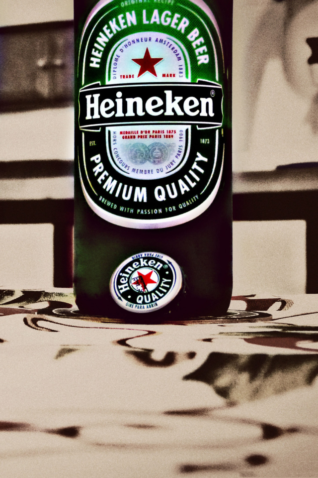 Обои Heineken 640x960