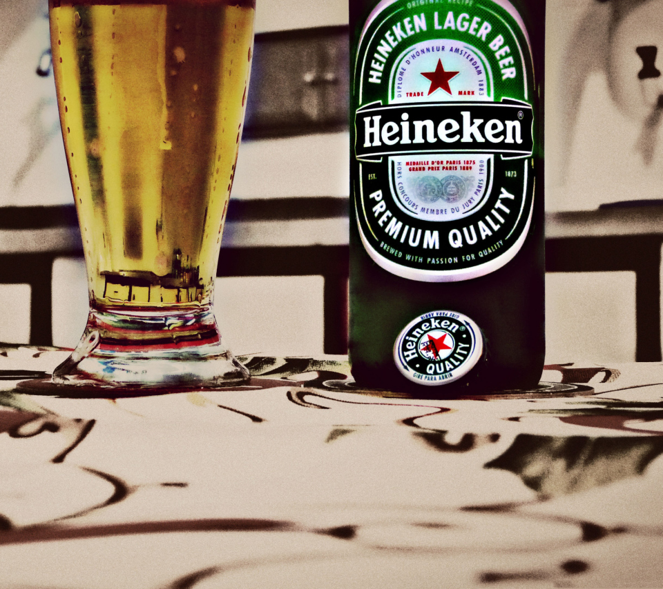Обои Heineken 960x854