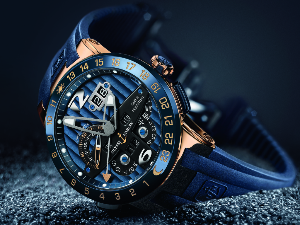 Обои Ulysse Nardin - Luxury Watch 1024x768