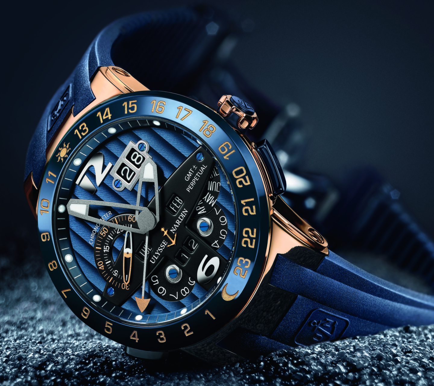 Fondo de pantalla Ulysse Nardin - Luxury Watch 1440x1280
