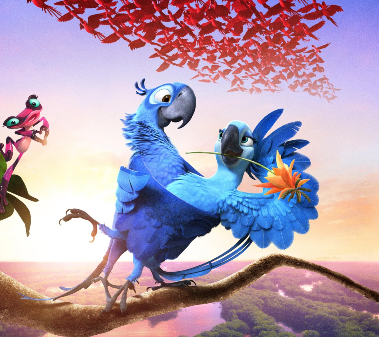 Обои Rio 2 2014 Movie 1440x1280