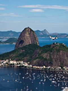 Das Rio De Janeiro Sugar Loaf Wallpaper 240x320