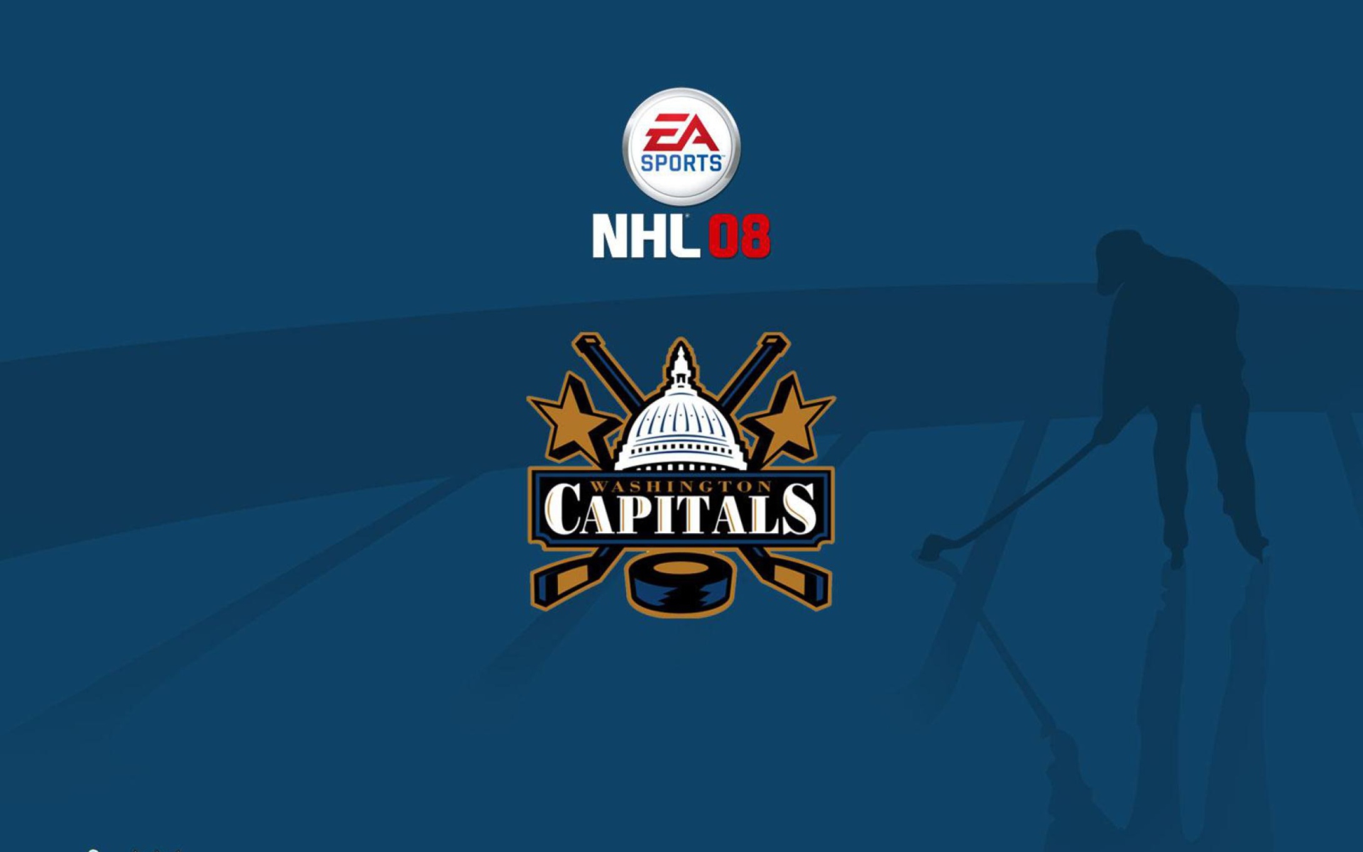 Fondo de pantalla Nhl 08 - Washington Capitals 1920x1200