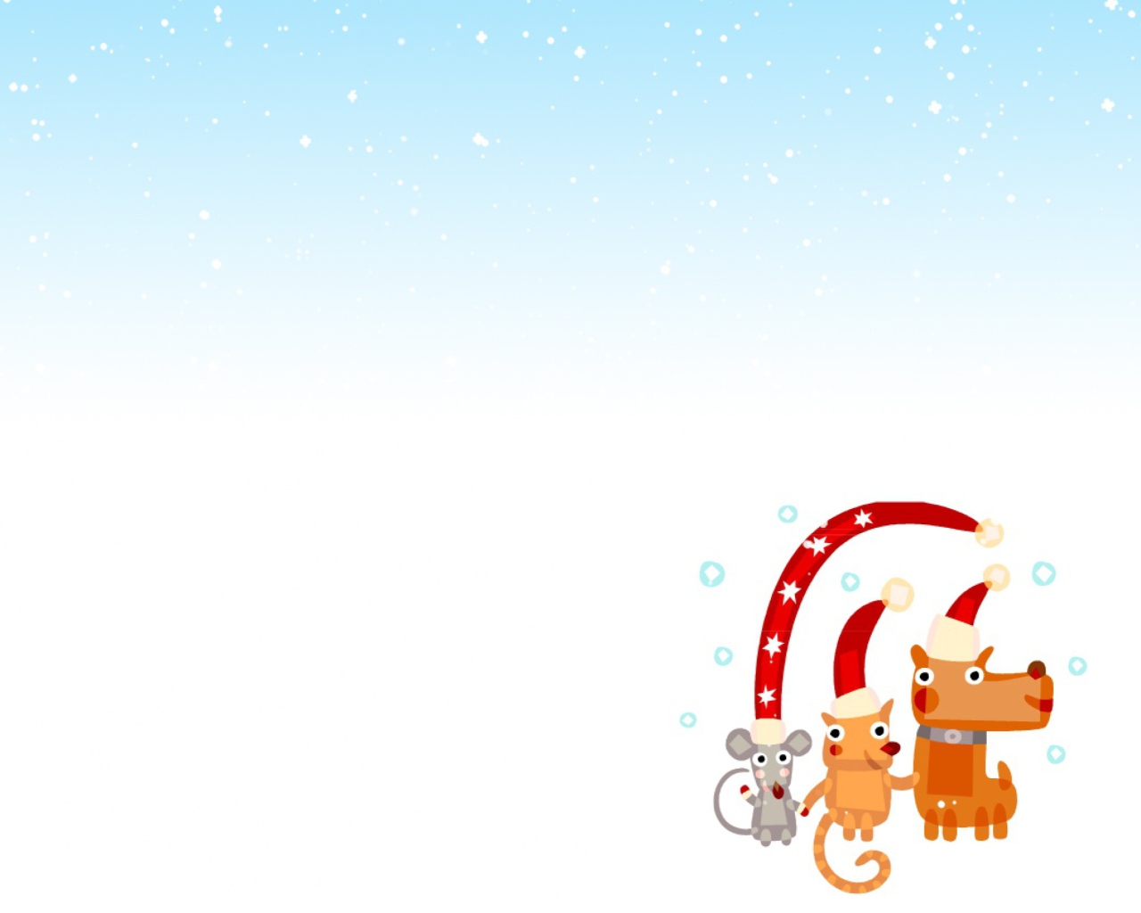 Screenshot №1 pro téma Christmas Characters 1280x1024