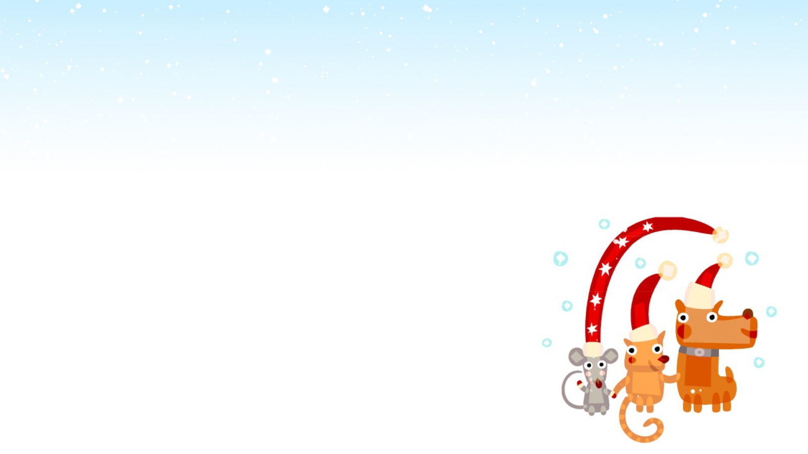 Screenshot №1 pro téma Christmas Characters 1600x900
