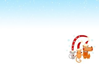 Christmas Characters - Obrázkek zdarma pro 176x144