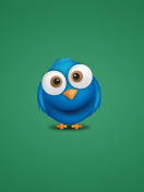 Screenshot №1 pro téma Funny Blue Bird 132x176