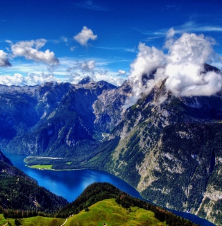 Konigssee, Berchtesgaden, Germany - Obrázkek zdarma pro iPad