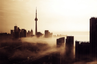 City Fog - Obrázkek zdarma pro Samsung Galaxy S3