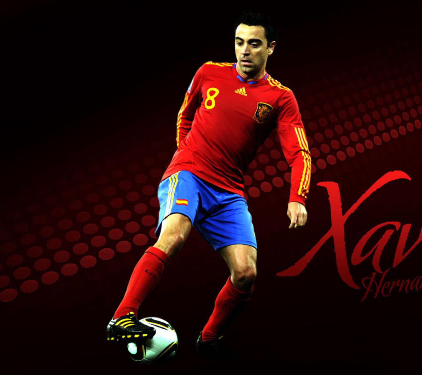 Обои Xavi Hernandez 1440x1280