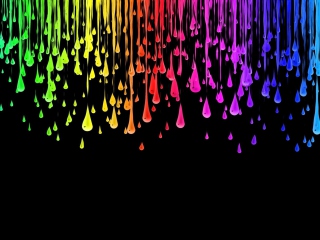 Das Digital Art - Funky Colorful Wallpaper 320x240