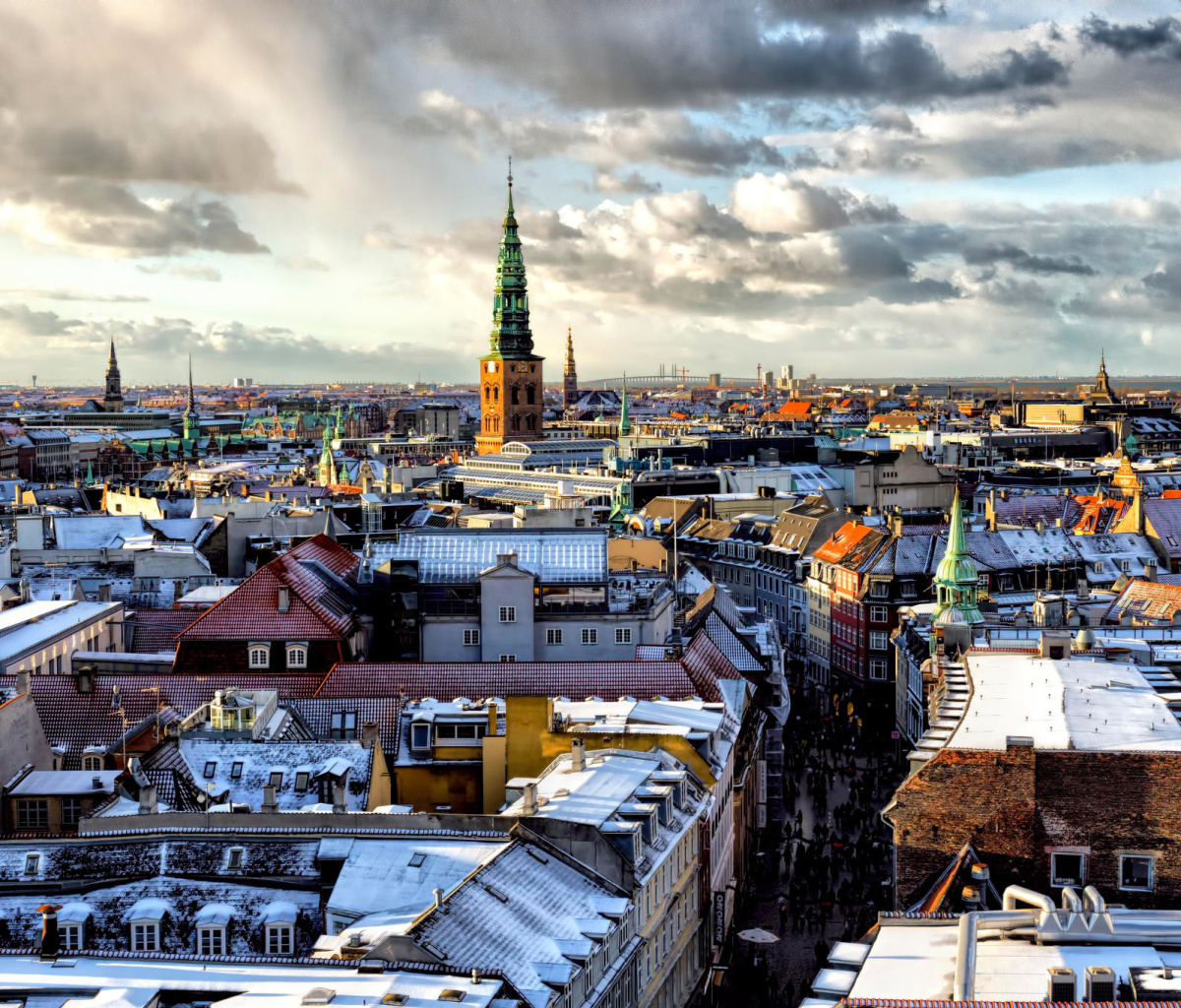 Sfondi Copenhagen Roofs 1200x1024