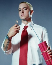 Das Eminem The Real Slim Shady Wallpaper 176x220