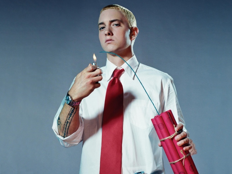 Das Eminem The Real Slim Shady Wallpaper 800x600