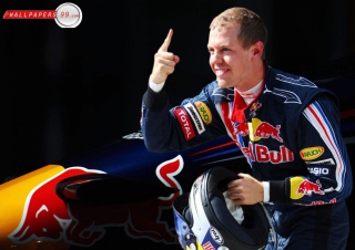 Sebastian Vettel - World Champions Formula 1 - Obrázkek zdarma pro Motorola DROID