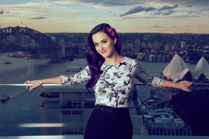 Das Katy Perry In Sydney 2012 Wallpaper