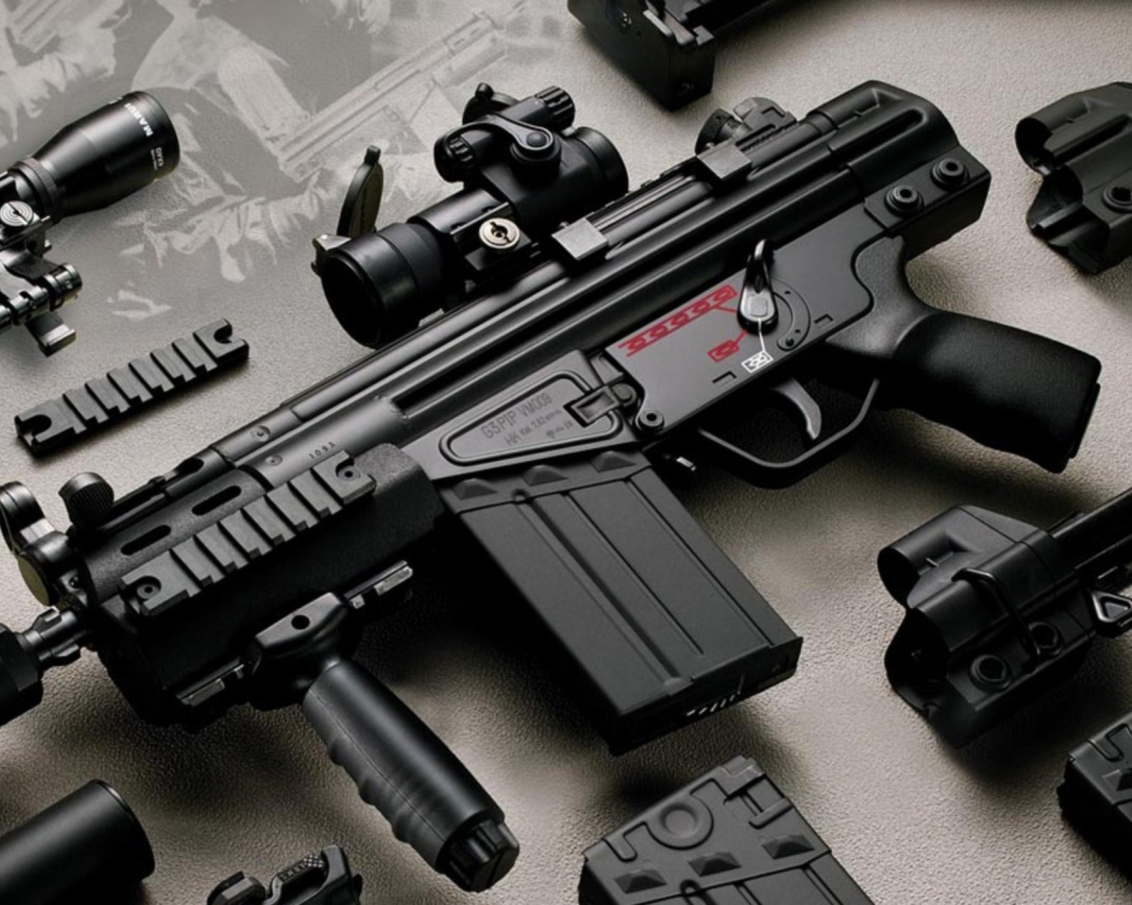 Sfondi Special Force Guns 1600x1280