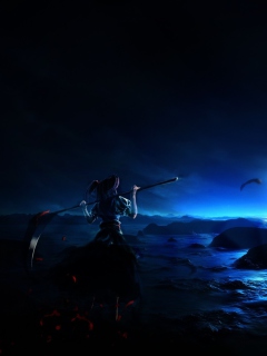 Screenshot №1 pro téma Abyss Warrior Women 240x320