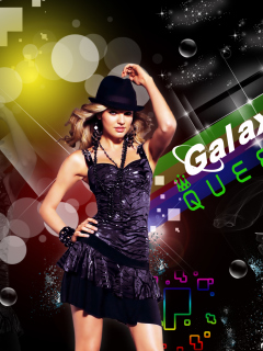 Galaxy Queen wallpaper 240x320