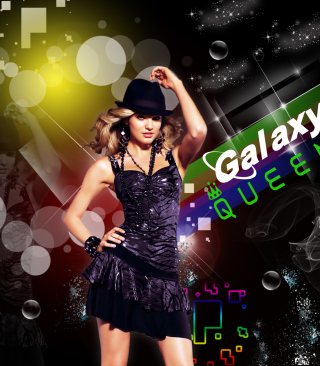 Galaxy Queen - Obrázkek zdarma pro Nokia C1-00