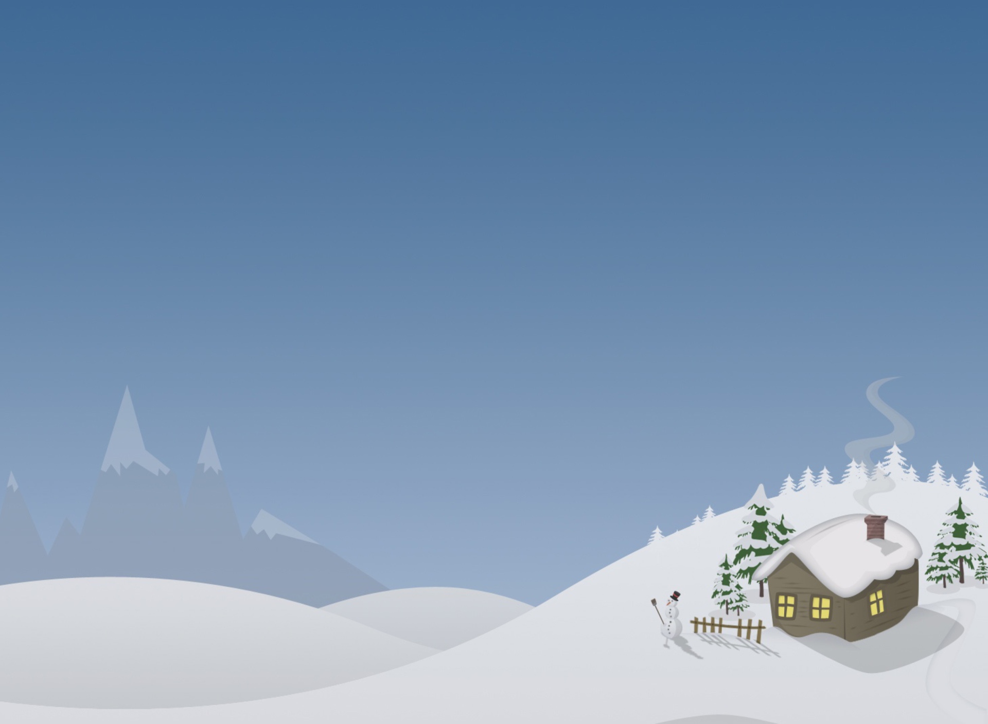 Winter House Drawing screenshot #1 1920x1408