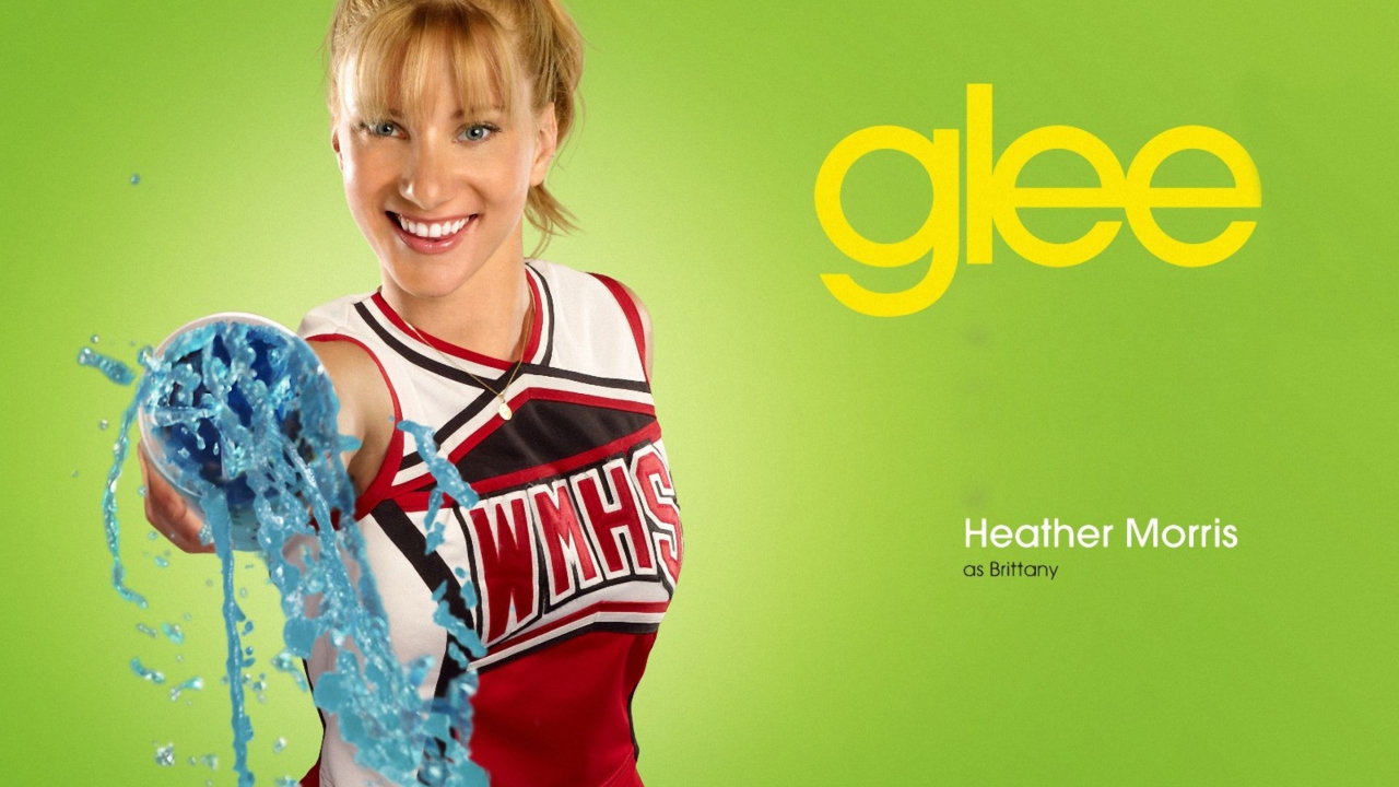 Screenshot №1 pro téma Heather Morris Glee Brittany 1280x720