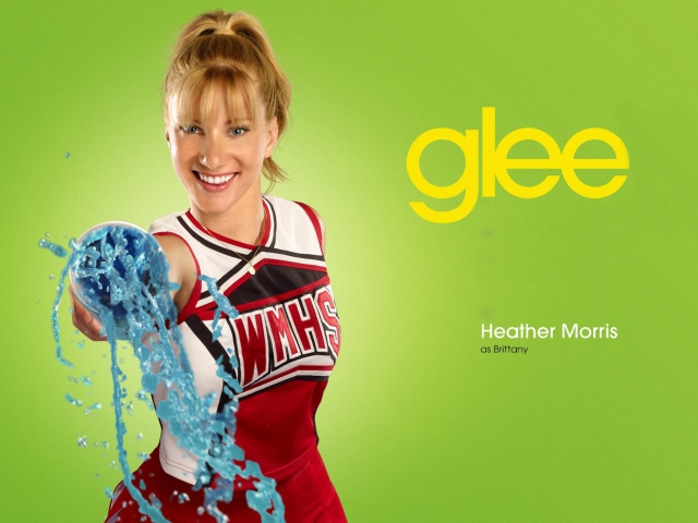Screenshot №1 pro téma Heather Morris Glee Brittany 640x480