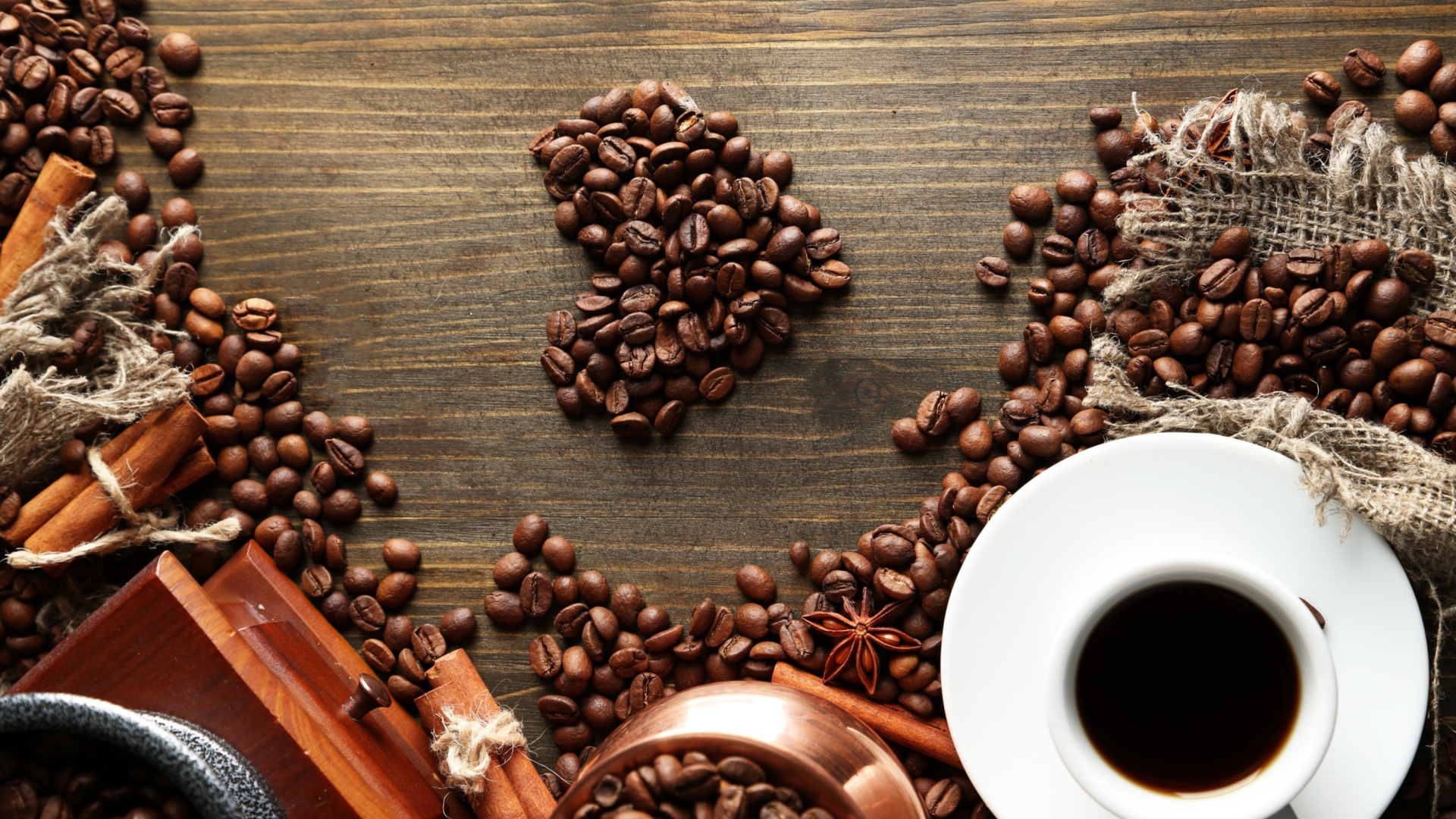 Screenshot №1 pro téma I Heart Coffee 1920x1080