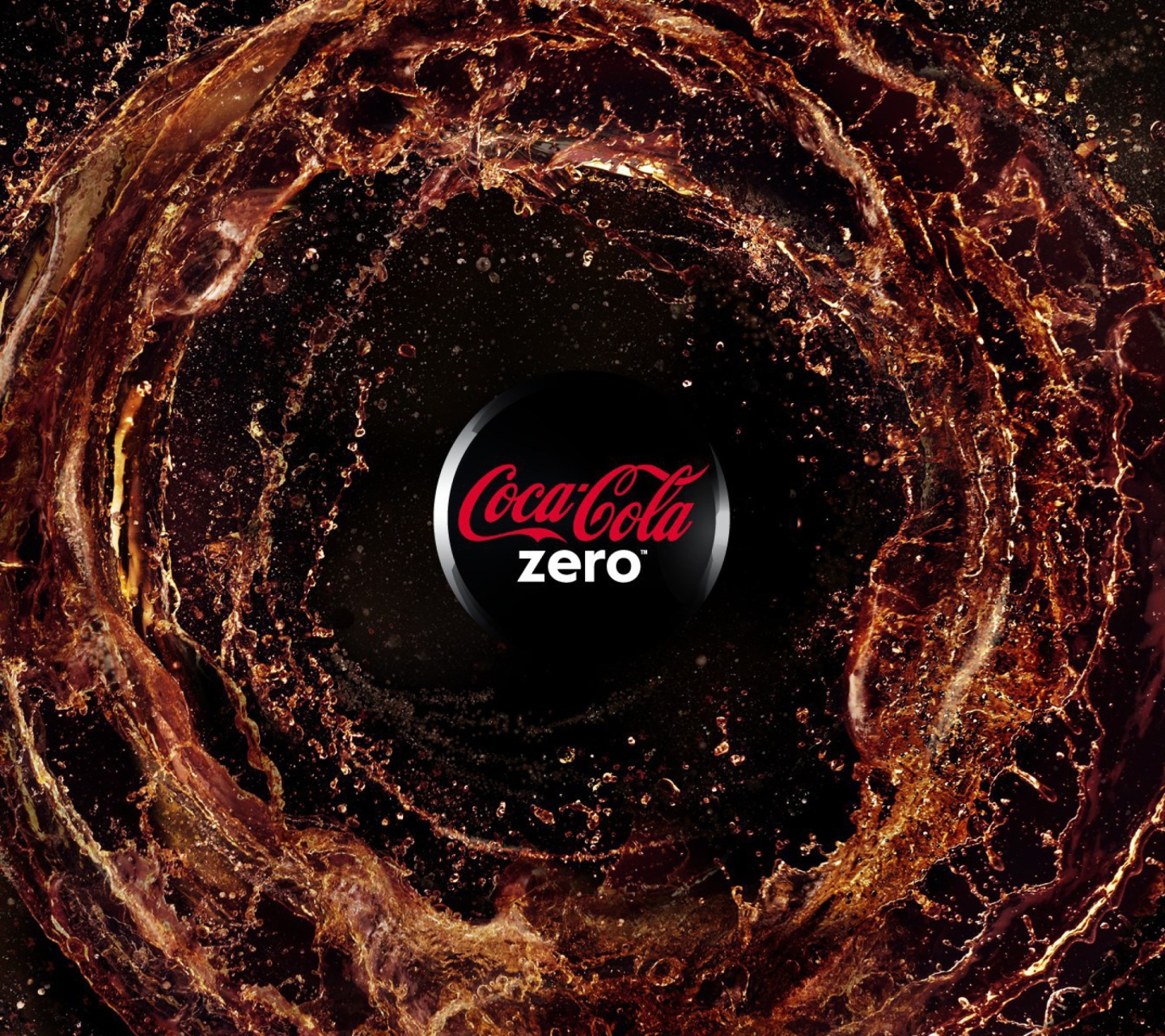 Обои Coca Cola Zero - Diet and Sugar Free 1440x1280